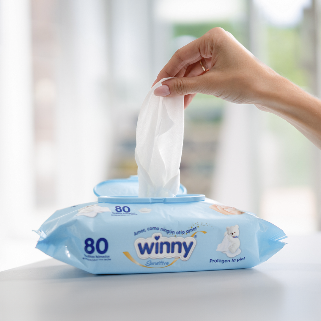 Paquete de toallitas Winny Sensitive